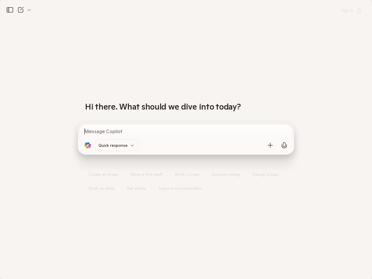 Microsoft Copilot: 你的日常 AI 助手